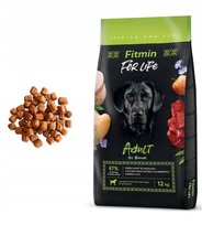 FITMIN For Life karma sucha dla dorosłych psów 12kg