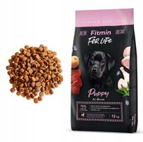 Fitmin for life puppy szczeniak 12kg + 1kg