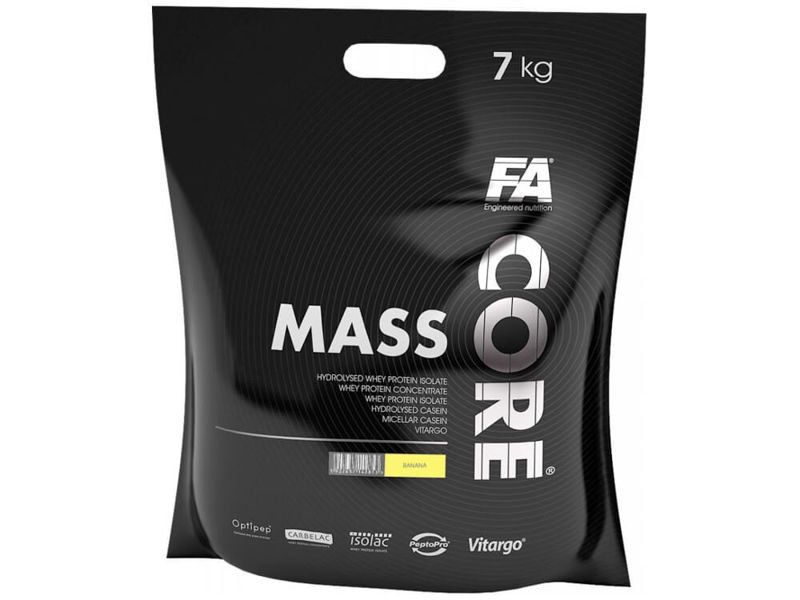 Fitness Authority, Gainer, Mass Core, 7000 g, biała czekolada-kokos ...
