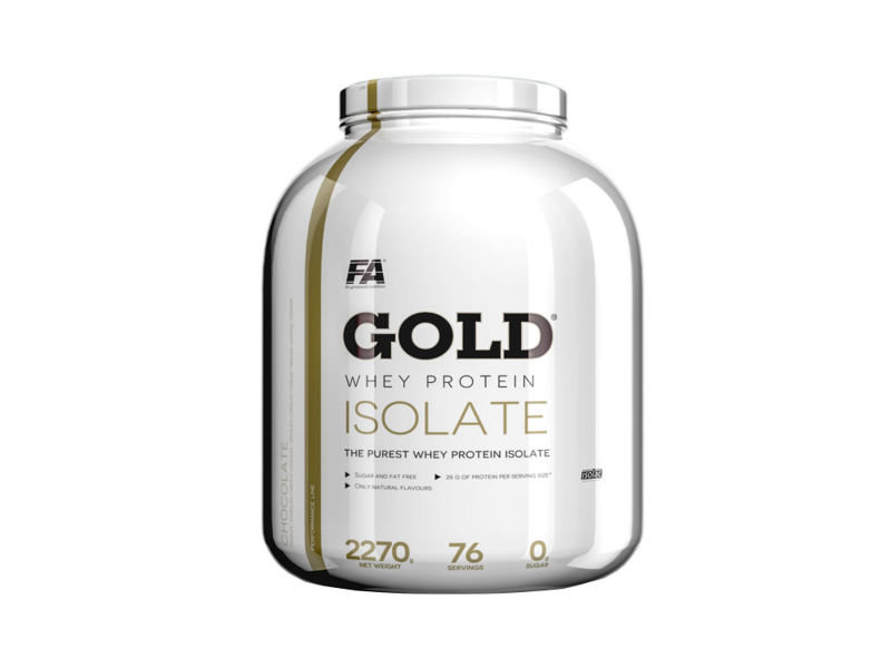 Fitness Authority Odżywka Białkowa Gold Whey Protein Isolate Ciemna Czekolada 2270 G 1106