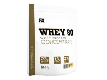 Fitness Authority, Odżywka białkowa, Whey 80 WPC, 500 g, malina - Fitness Authority