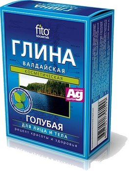 Fitocosmetics, glinka niebieska wałdajska, 100 g - Fitocosmetics