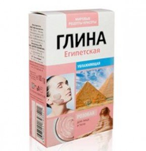 Fitocosmetics, glinka różowa egipska, 100 g - Fitocosmetics
