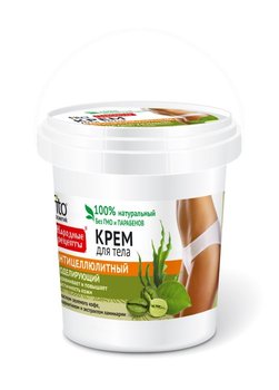 Fitocosmetics, Przepisy Ludowe, krem do ciała antycellulitowy i ujędrniający, 155 ml - Fitocosmetics