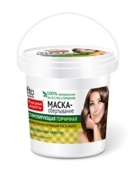 Fitocosmetics, Przepisy Ludowe, maska do włosów musztardowa stymulująca, 155 ml - Fitocosmetics