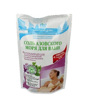 Fitocosmetics, sól do kąpieli z morza azowskiego uspokajająca, 530 g - Fitocosmetics