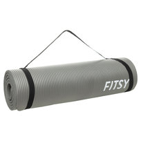 Fitsy, Duża Mata Do Ćwiczeń, Szara, 183 x 60 x 1 cm