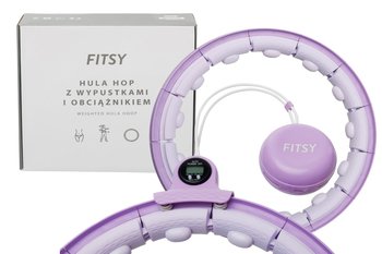 Fitsy, Hula Hop Obciążenie, Z Wypustkami, Fioletowy - FITSY