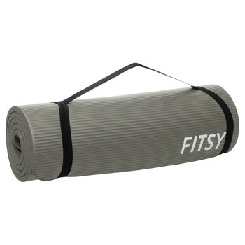 Fitsy, Mata Do Ćwiczeń, Szara, 180 x 60 x 1,5 cm - FITSY