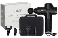 Fitsy, Pistolet Do Masażu, Wibracyjny, Czarny