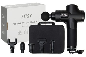 Fitsy, Pistolet Do Masażu, Wibracyjny, Czarny - FITSY