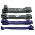 Fitsy, Zestaw Taśm Oporowych, Różnokolorowe, 4 Szt. - FITSY