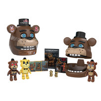 five nights at freddy's animatronic freddy exclusive mystery bundle 11 great items! lights & sounds