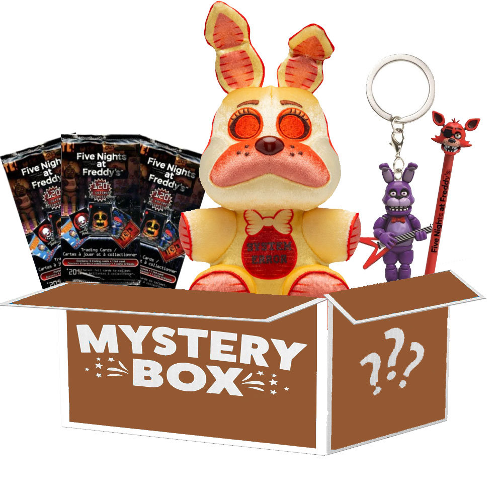 Five Nights At Freddy'S Fnaf Mystery Box Funko Maskotka Karty