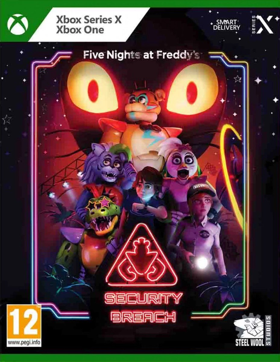 Zdjęcia - Gra Five Nights at Freddy's Security Breach Wersja pudełkowa FNAF, Xbox One, X