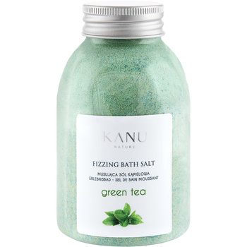 Fizzing Bath Salt sól musująca do kąpieli Zielona Herbata 250g - Kanu Nature