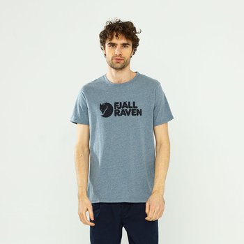 Fjallraven Logo T-Shirt Uncle Blue-Mela - Xl - Fjallraven