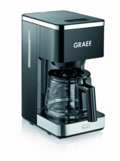 FK 402 czarny , szklany dzbanek, on/off, 1,25 l - Graef