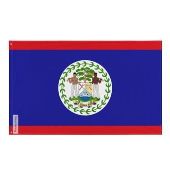 Flaga Belize 160x240cm z poliestru - Inny producent (majster PL)