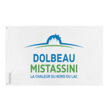 Flaga Dolbeau-Mistassini 96x144cm z poliestru - Inny producent (majster PL)