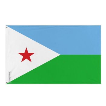 Flaga Dżibuti 64x96cm z poliestru - Inny producent (majster PL)