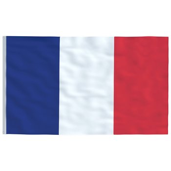 Flaga Francji VIDAXL, różnokolorowa, 90x150 cm - vidaXL