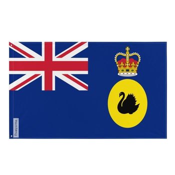 Flaga Gubernatora Australii Zachodniej 128x192cm z poliestru - Inny producent (majster PL)