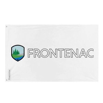 Flaga hrabstwa Frontenac o wymiarach 96 x 144 cm, wykonana z poliestru - Inny producent (majster PL)