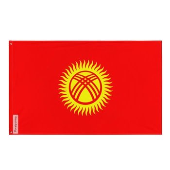 Flaga Kirgistanu 192x288cm z poliestru - Inny producent (majster PL)