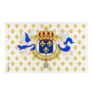 Flaga Ludwika XIV Flaga okrętowa 120x180cm z poliestru - Inny producent (majster PL)