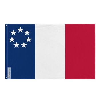 Flaga Luizjany w 1861 roku 90x150cm, poliester - Inny producent (majster PL)