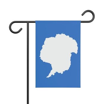Flaga ogrodowa Antarktyda o wymiarach 32x47,5 cm, wykonana z poliestru - Inny producent (majster PL)