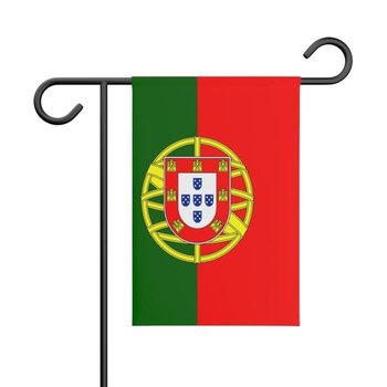 Flaga ogrodowa Portugalii 32x47,5 cm, wykonana z poliestru - Inny producent (majster PL)