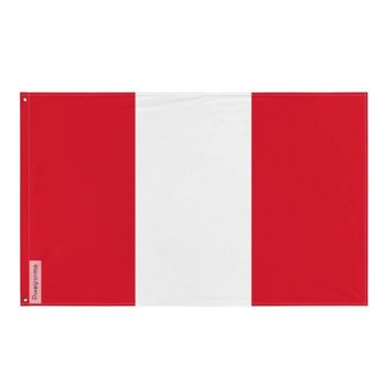 Flaga Peru 128x192 cm z poliestru - Inny producent (majster PL)