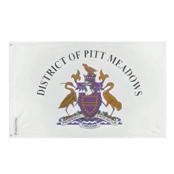 Flaga Pitt Meadows 128x192 cm z poliestru - Inny producent (majster PL)
