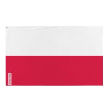 Flaga Polski 160x240cm z poliestru - Inny producent (majster PL)