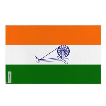 Flaga przyjęta przez Indyjski Kongres Narodowy w 1931 r. 120x180 cm, wykonana z poliestru - Inny producent (majster PL)
