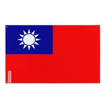Flaga Republiki Chińskiej 60x90cm z poliestru - Inny producent (majster PL)