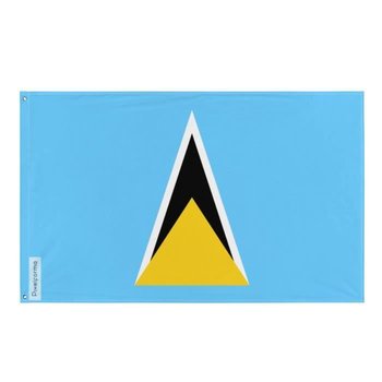 Flaga Saint Lucia 192x288cm z poliestru - Inny producent (majster PL)