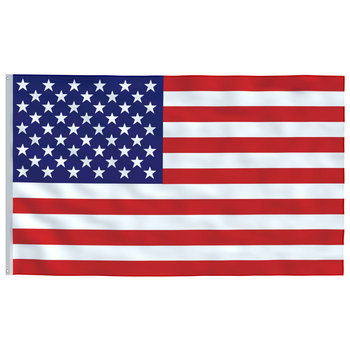Flaga Stanów Zjednoczonych VIDAXL, różnokolorowa, 90x150 cm - vidaXL