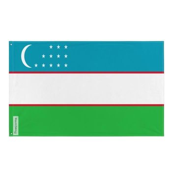 Flaga Uzbekistanu 60x90cm z poliestru - Inny producent (majster PL)