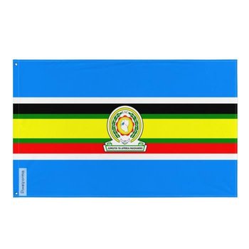 Flaga Wspólnoty Wschodnioafrykańskiej 120x180 cm, wykonana z poliestru - Inny producent (majster PL)
