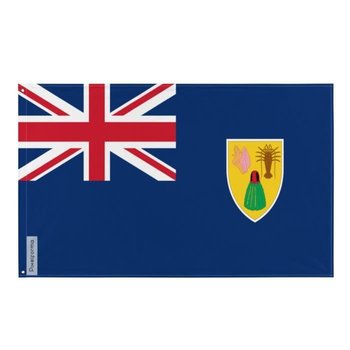 Flaga Wysp Turks i Caicos poliester 96x144cm - Inny producent (majster PL)