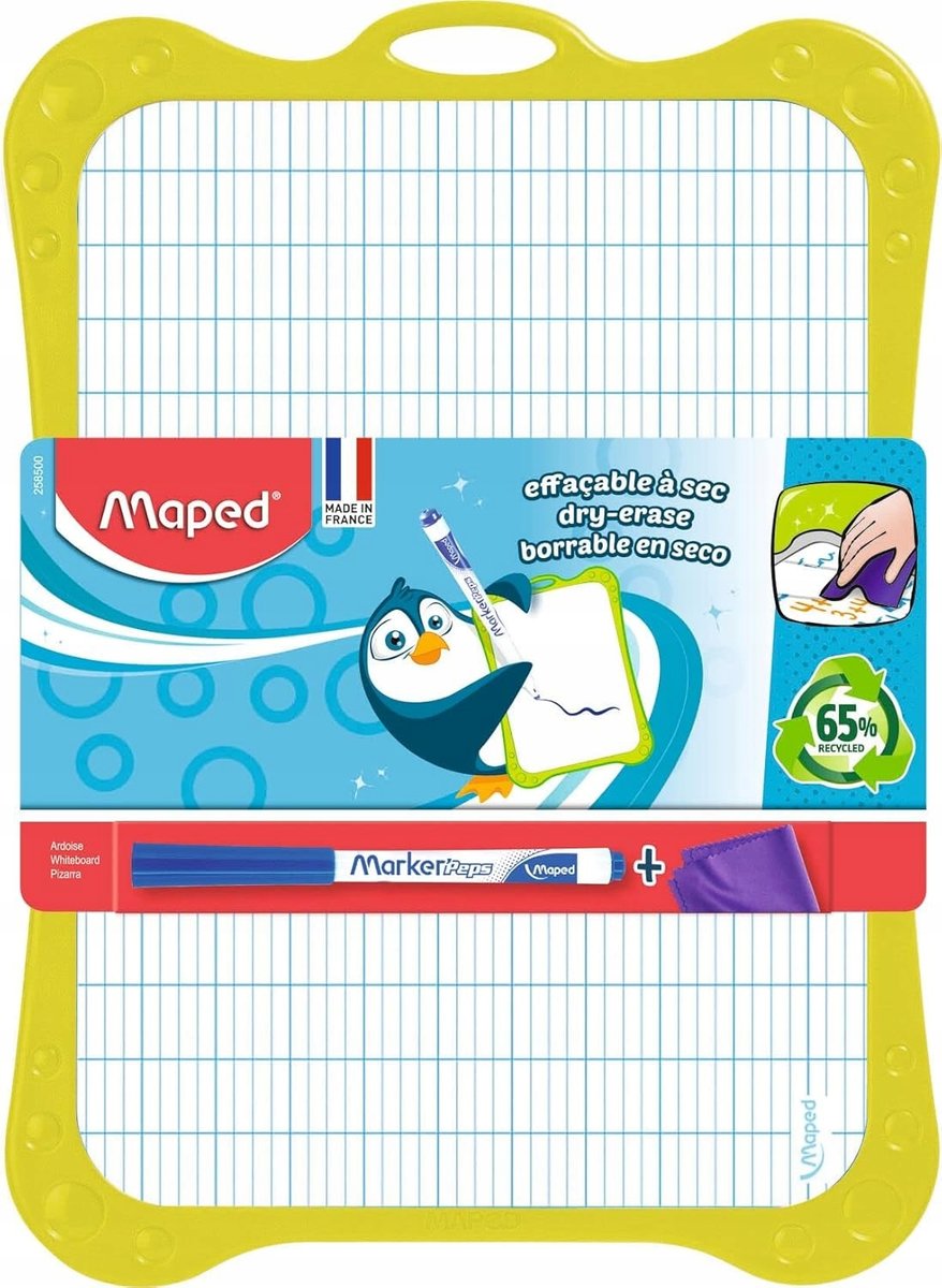 Flamaster Marker Peps Maped 1 szt. + Tablica do pisania na sucho 258500 ...