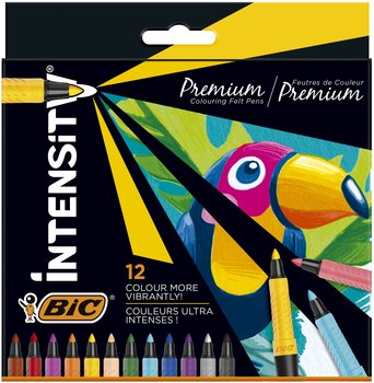 Flamastry Bic Intensity Premium 12 Kolorów Pudełko - BIC