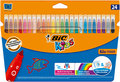 Flamastry Bic Kids, 24 sztuki  - BIC