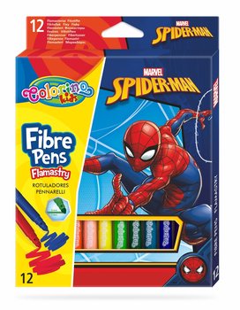 Flamastry Colorino Kids, Spiderman, 12 kolorów - Colorino