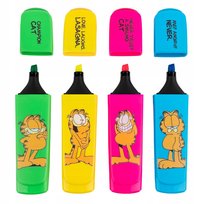 FLAMASTRY MARKERY PISAKI DLA DZIECI MAZAKI KOLOROWE GARFIELD 4SZT KITE