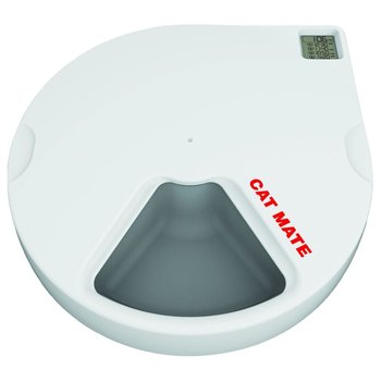 FLAMINGO Automatyczny podajnik karmy Cat Mate z cyfrowym zegarem, L - Flamingo