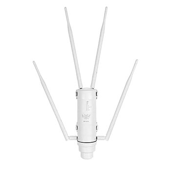 Flashowl Wifi Range Extender Outdoor - Wodoszczelny Wzmacniacz Wifi Z Anteną Zewnętrzną, Idealny Do Ogrodu I Kawiarni Na Świeżym Powietrzu - Inny producent